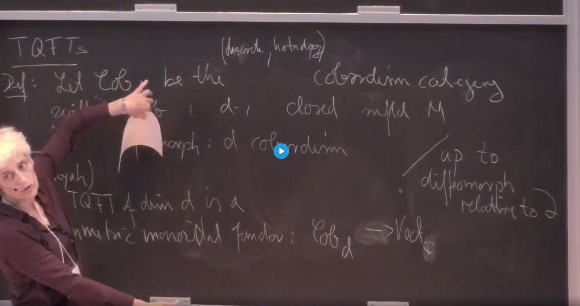 Cobordism categories, classifying spaces and (invertible) TQFTs - I Thumbnail