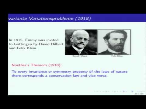 Emmy Noether: breathtaking mathematics Thumbnail