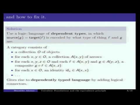 Univalent foundations and the equivalence principle Thumbnail