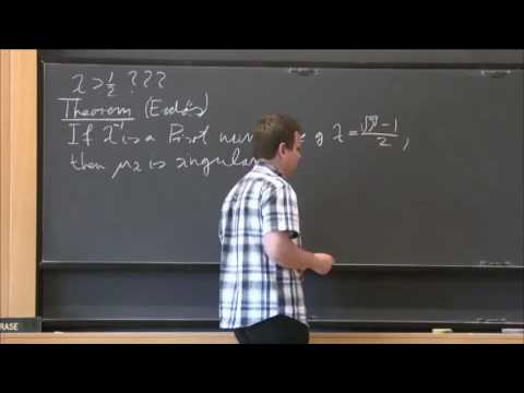 Bernoulli convolutions for algebraic parameters Thumbnail
