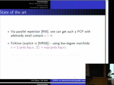 PCPs of Sub-Constant Error Via Derandomized Direct Product Thumbnail