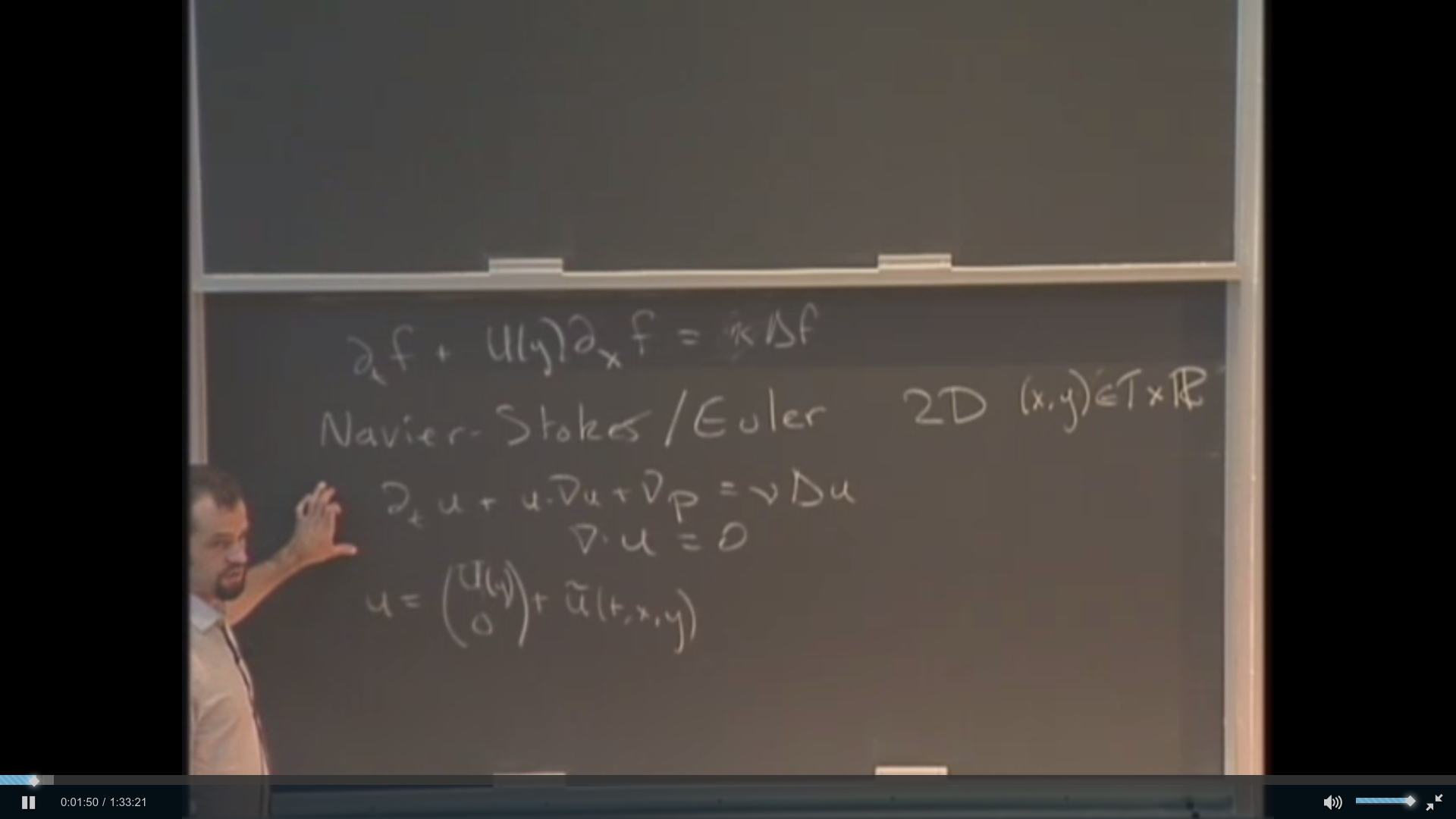 Incompressible Fluid Flows At High Reynolds Number, lecture 18 Thumbnail