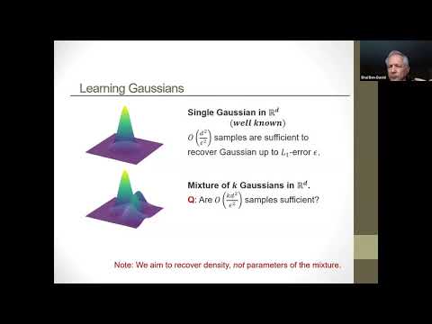 Learning probability distributions; What can, What can&#039;t be done Thumbnail