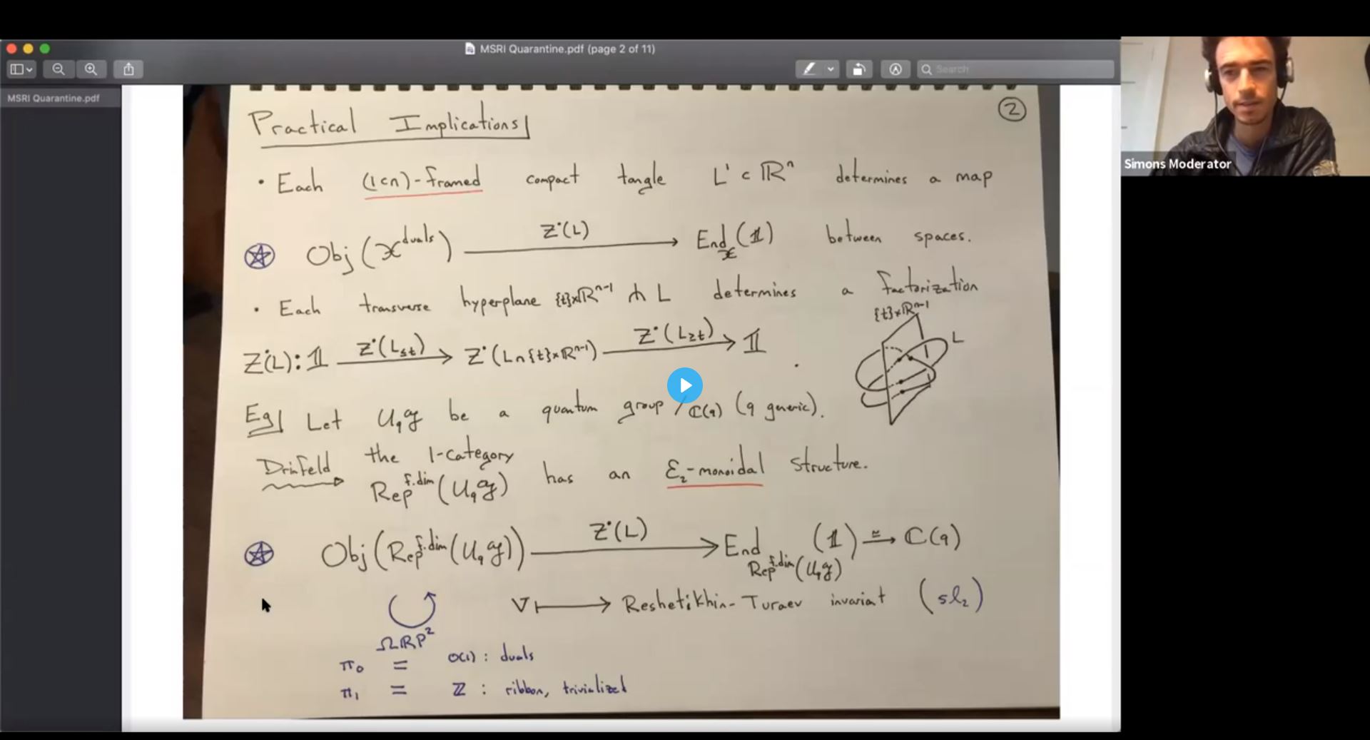 The 1-dimensional tangle hypothesis Thumbnail