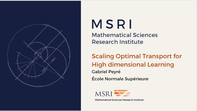 Scaling Optimal Transport for High dimensional Learning Thumbnail