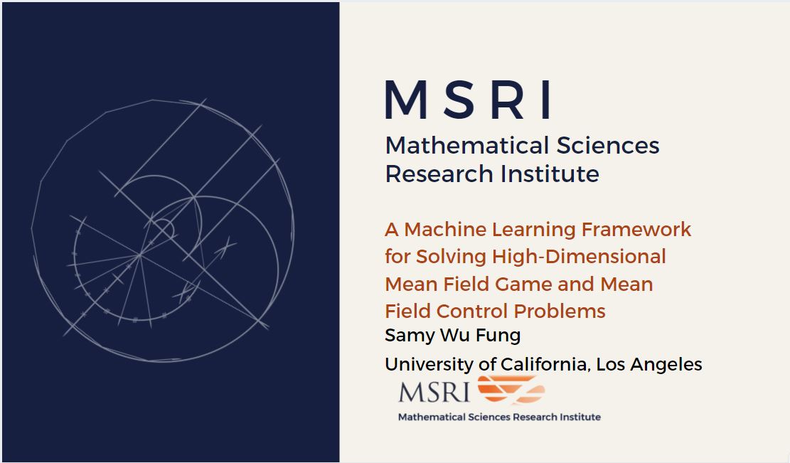 A Machine Learning Framework for Solving High-Dimensional Mean Field Game and Mean Field Control Problems Thumbnail