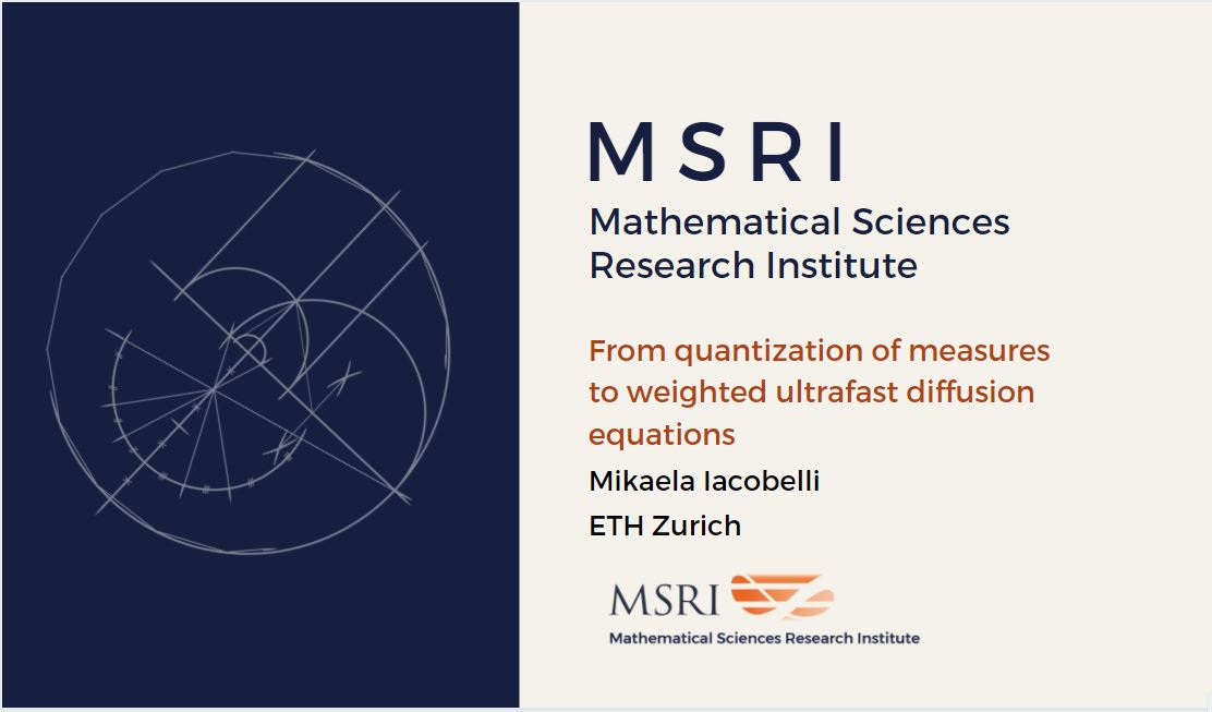 From quantization of measures to weighted ultrafast diffusion equations Thumbnail