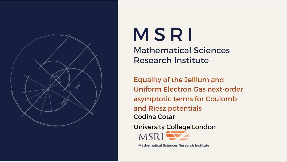 Equality of the Jellium and Uniform Electron Gas next-order asymptotic terms for Coulomb and Riesz potentials Thumbnail