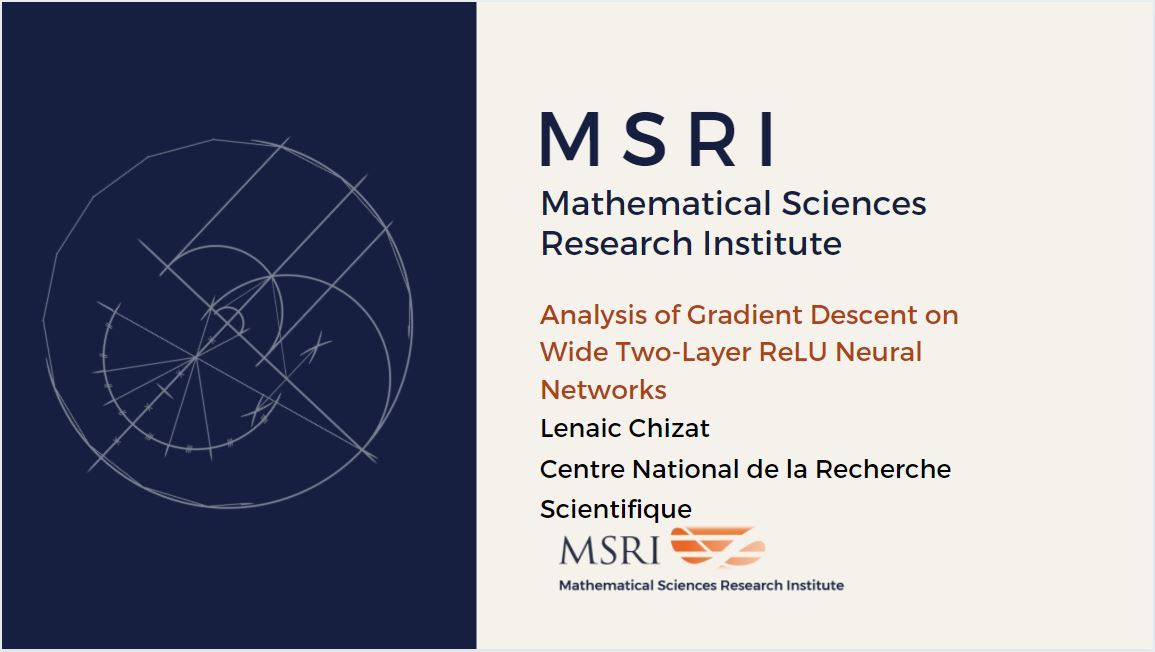 Analysis of Gradient Descent on Wide Two-Layer ReLU Neural Networks Thumbnail