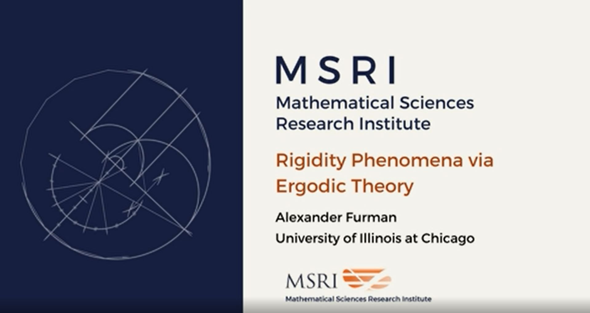 Rigidity Phenomena via Ergodic Theory Thumbnail