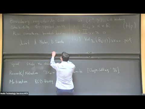 Boundary regularity and stability for spaces with Ricci curvature bounded below Thumbnail