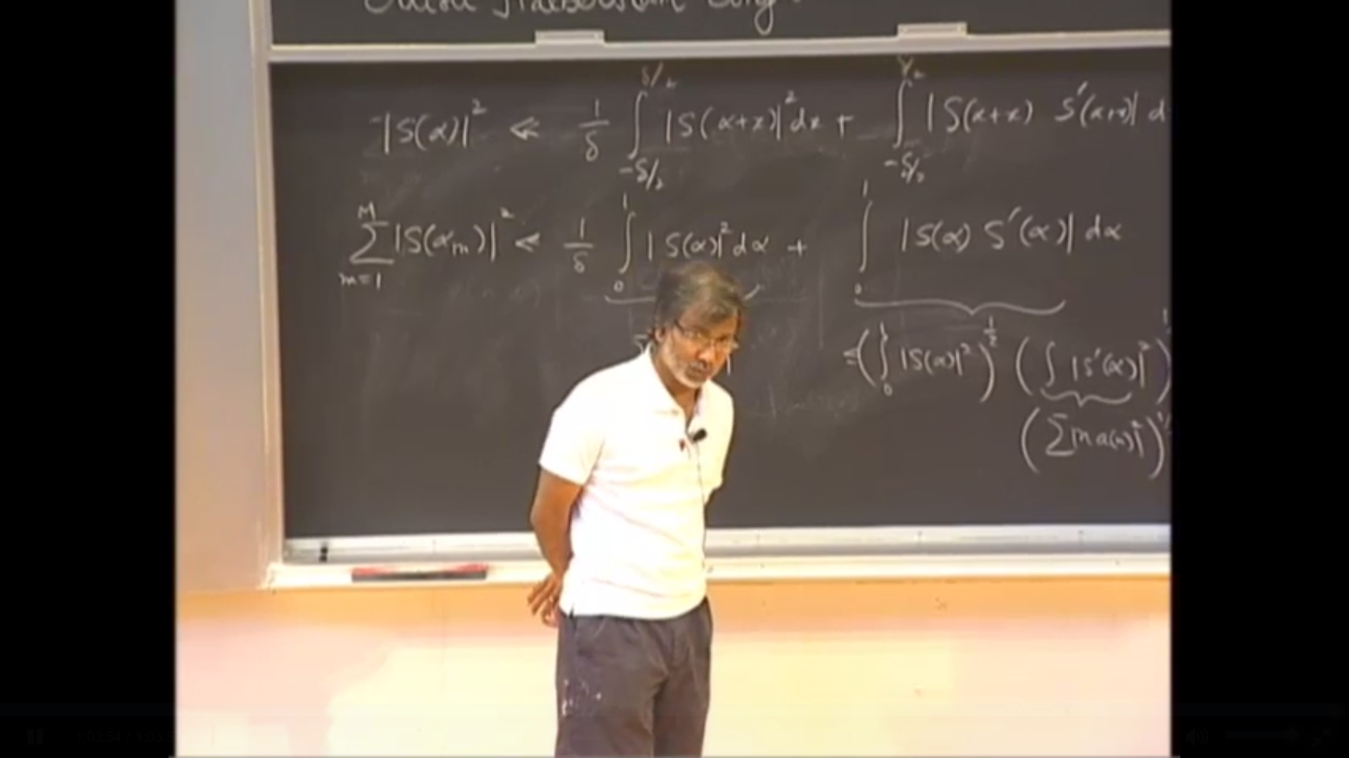 Gaps Between Primes And Analytic Number Theory, lecture 9 Thumbnail