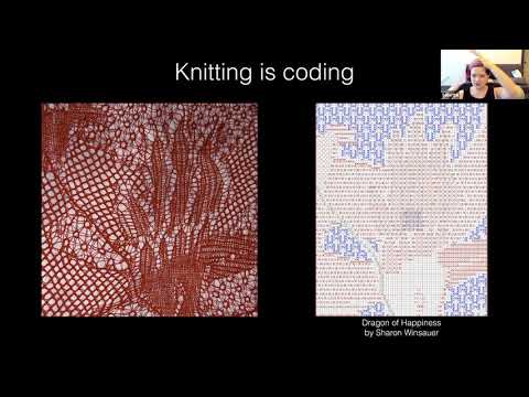 Twisted topological tangles or: the knot theory of knitting Thumbnail