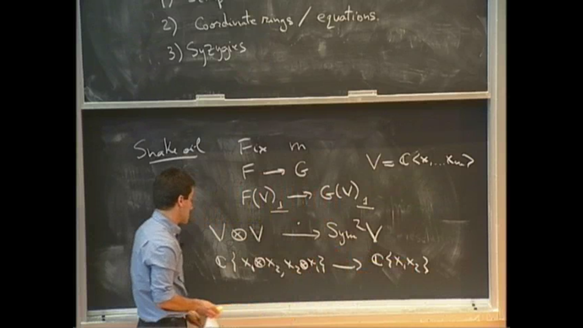 Equations and syzygies via representation theory and combinatorics Thumbnail