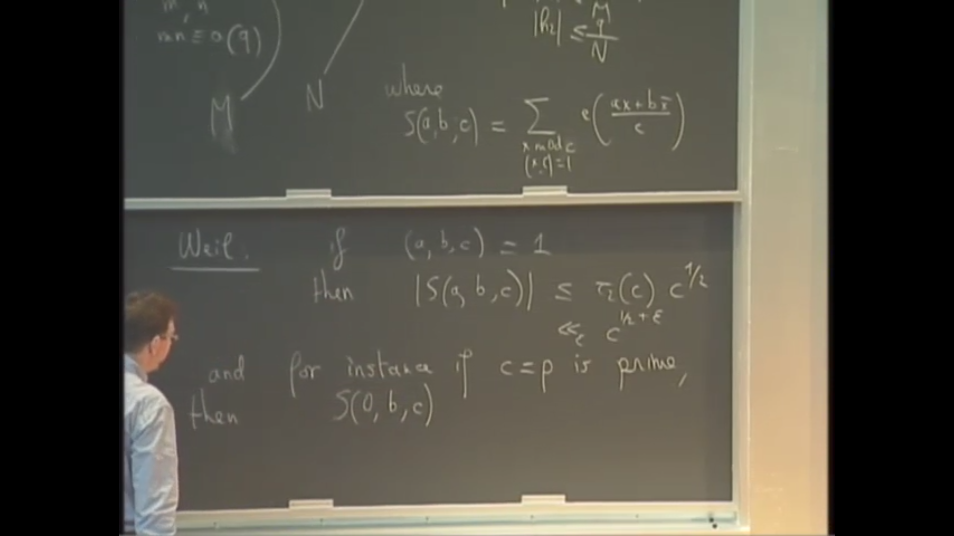 Gaps Between Primes And Analytic Number Theory, lecture 18 Thumbnail