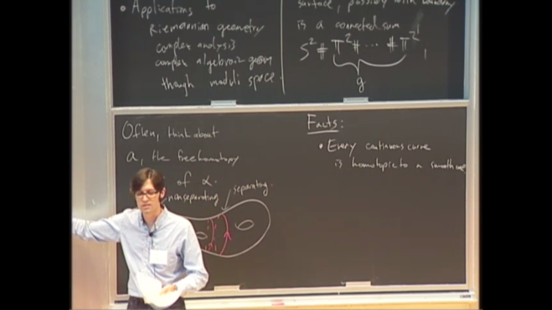 Geometric Group Theory, Summer graduate school, lecture 12 Thumbnail