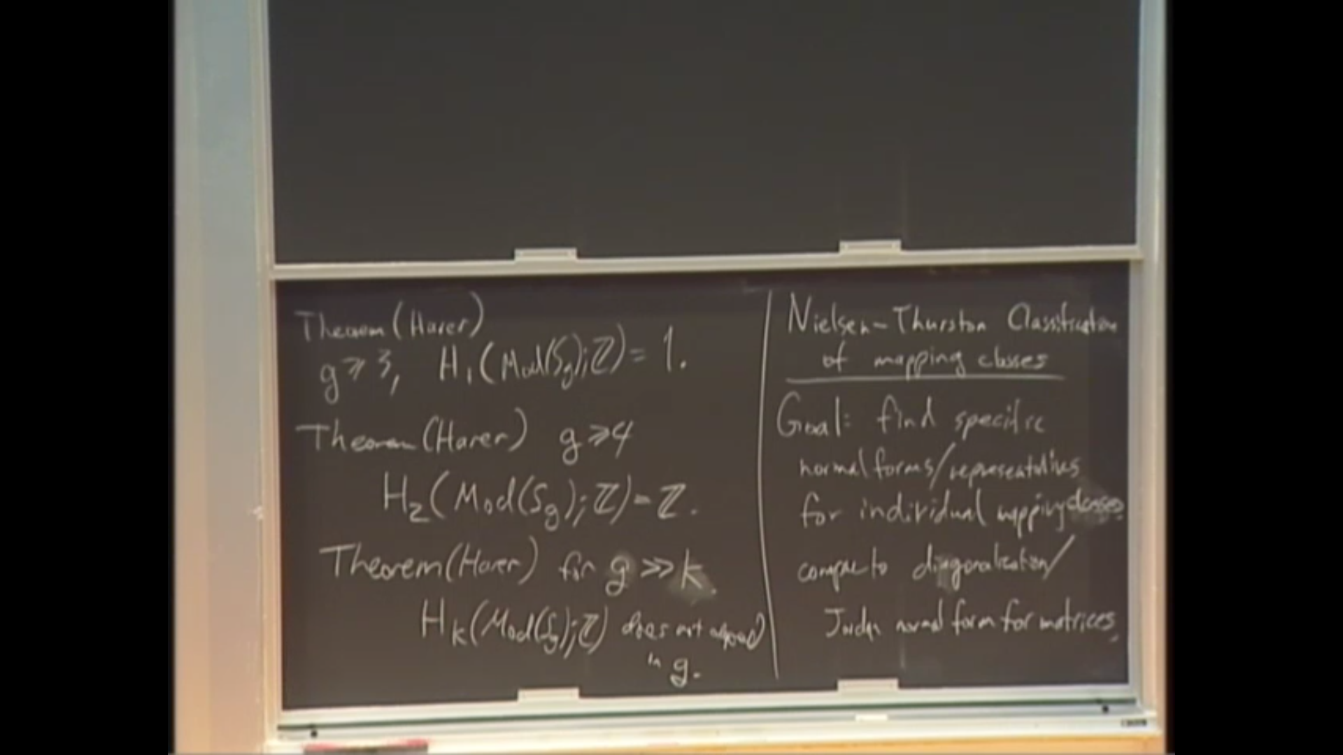 Geometric Group Theory, Summer graduate school, lecture 16 Thumbnail