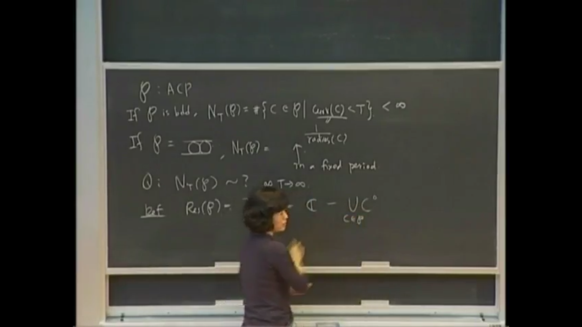 Mini-course 2: Effective circle count for Apollonian circle packings, via spectral methods Thumbnail