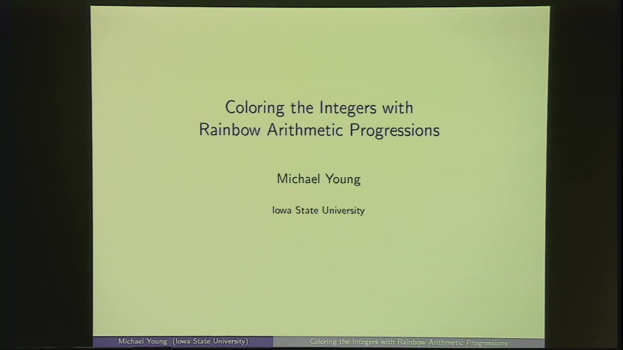 Coloring the Integers with Rainbow Arithmetic Progressions Thumbnail