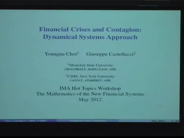 Financial Crises and Contagion: dynamical systems approach Thumbnail