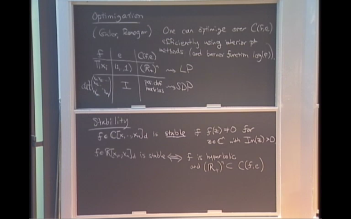 Determinants, Hyperbolicity, and Interlacing Thumbnail