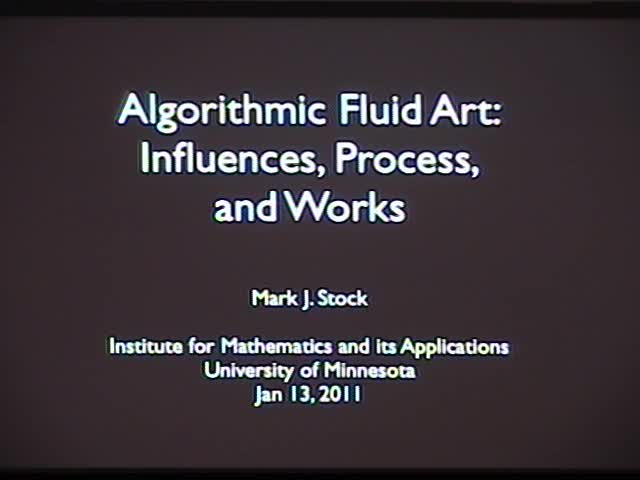 Algorithmic Fluid Art – Influences, Process, and Works  Thumbnail
