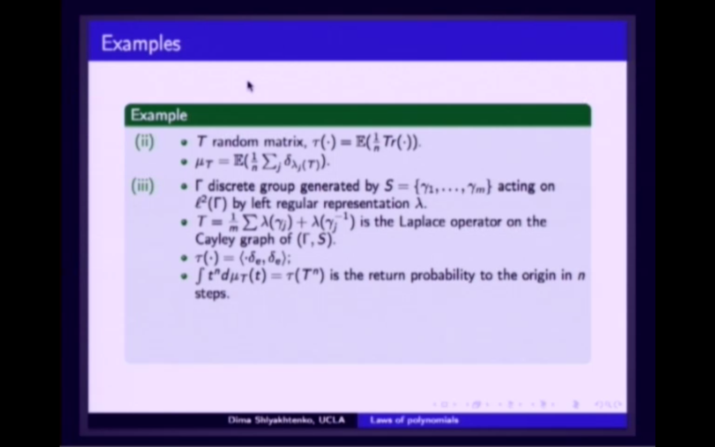 Laws of non-commutative polynomials in $n$-tuples of free variables Thumbnail