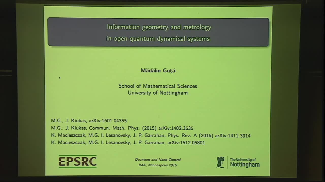 Information Geometry and Metrology in Open Quantum Dynamical Systems Thumbnail