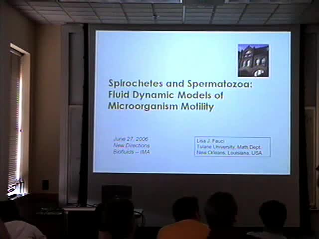 Spirochetes and spermatozoa: Fluid dynamic models of microorganism
motility Thumbnail