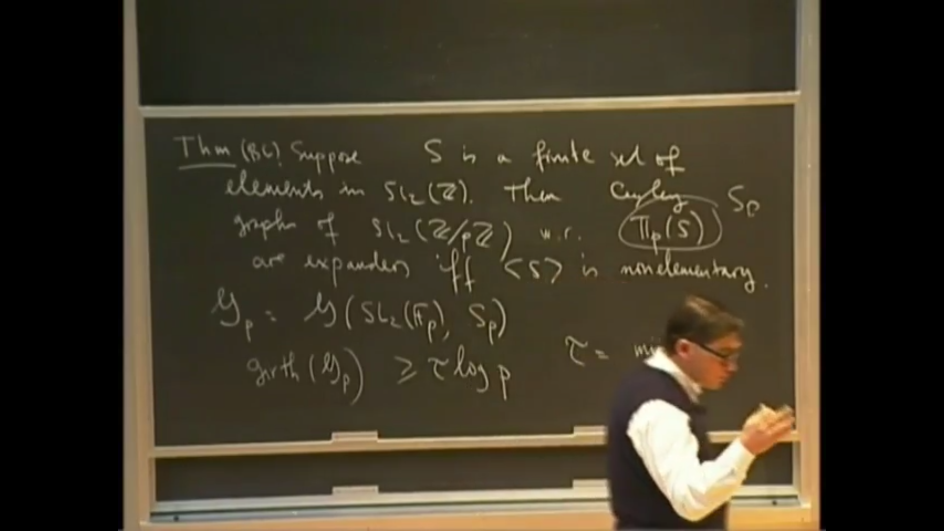 Mini-course 1: Expander Graphs, Thin Groups, and Super-strong Approximation Thumbnail