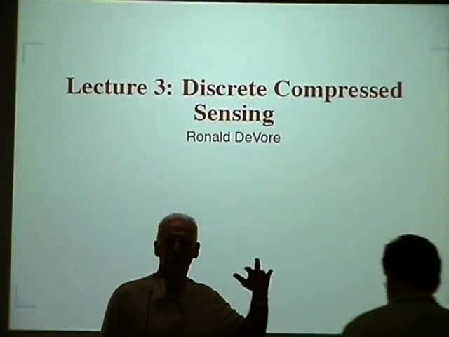 Discrete compressed sensing Thumbnail
