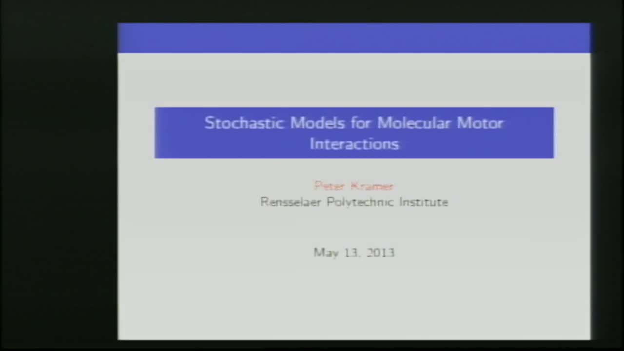 Stochastic Modeling of Molecular Motors Across Scales Thumbnail