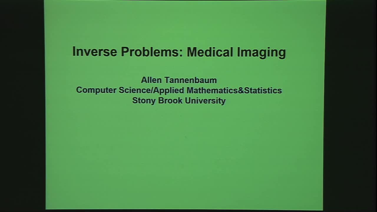 Inverse Problems in Medical Imaging and Computer Vision Thumbnail