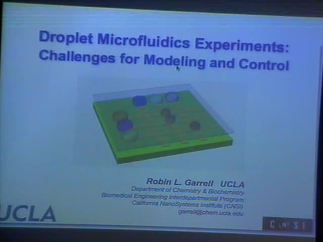 Droplet microfluidics experiments: Challenges for modeling and
control Thumbnail
