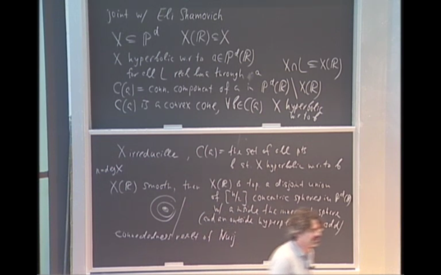 Hyperbolicity and determinantal representations for higher-codimensional subvarieties Thumbnail