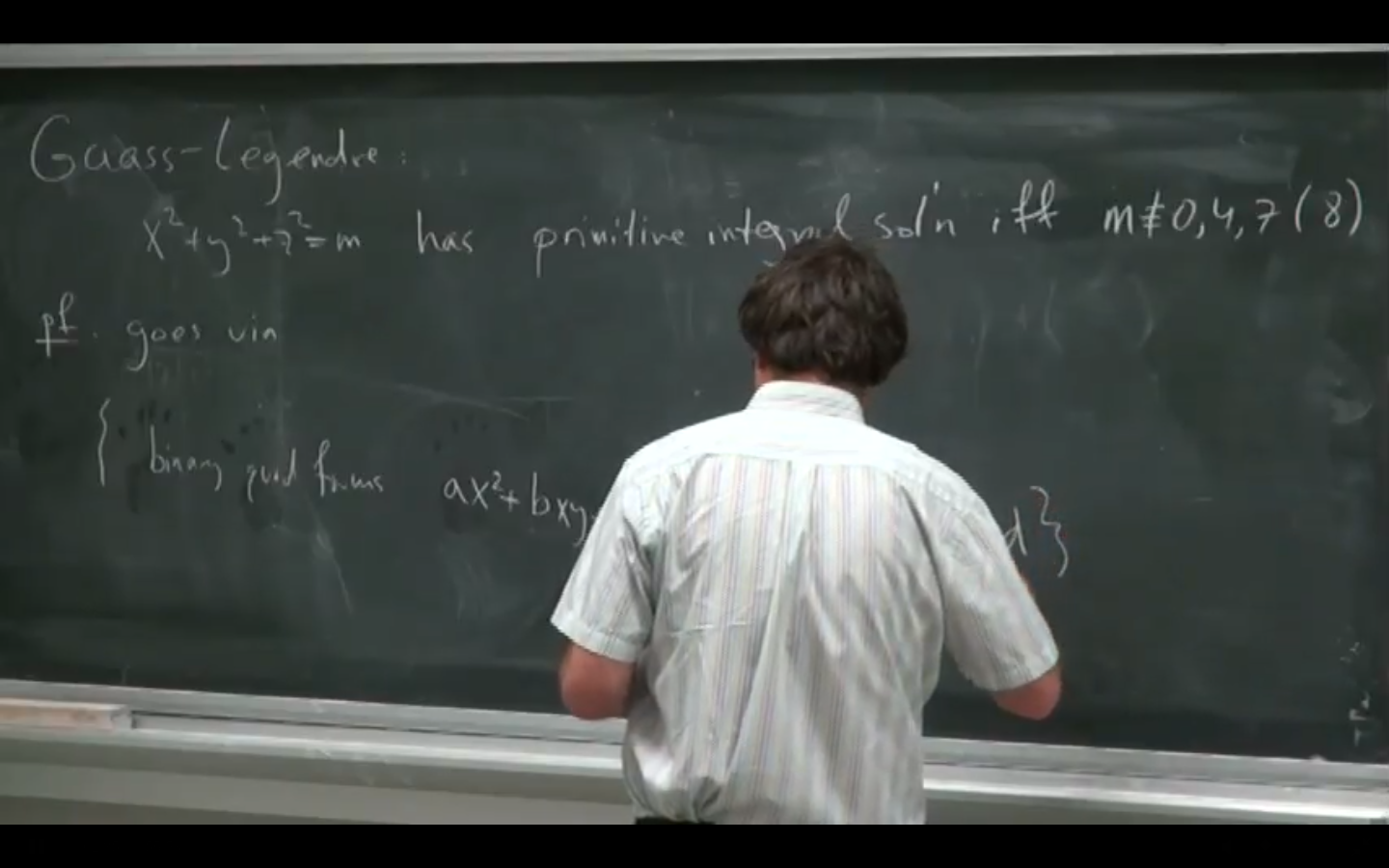 MSRI Evans Talk: Dynamics and Integer Points on the Sphere Thumbnail