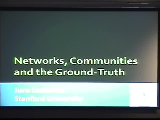 Detecting Overlapping Communities Using the Ground-truth Communities Thumbnail