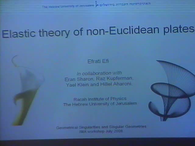 Elastic theory of non-Euclidean plates Thumbnail