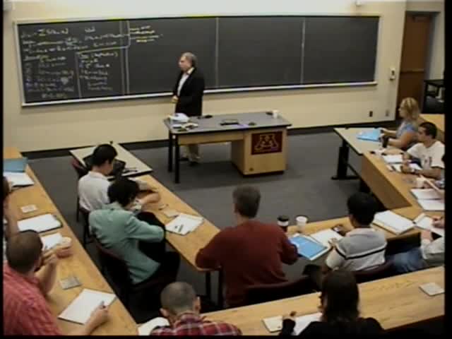 Lecture 6 - Quasi-periodic solutions in dynamical systems and their role in global dynamics Thumbnail