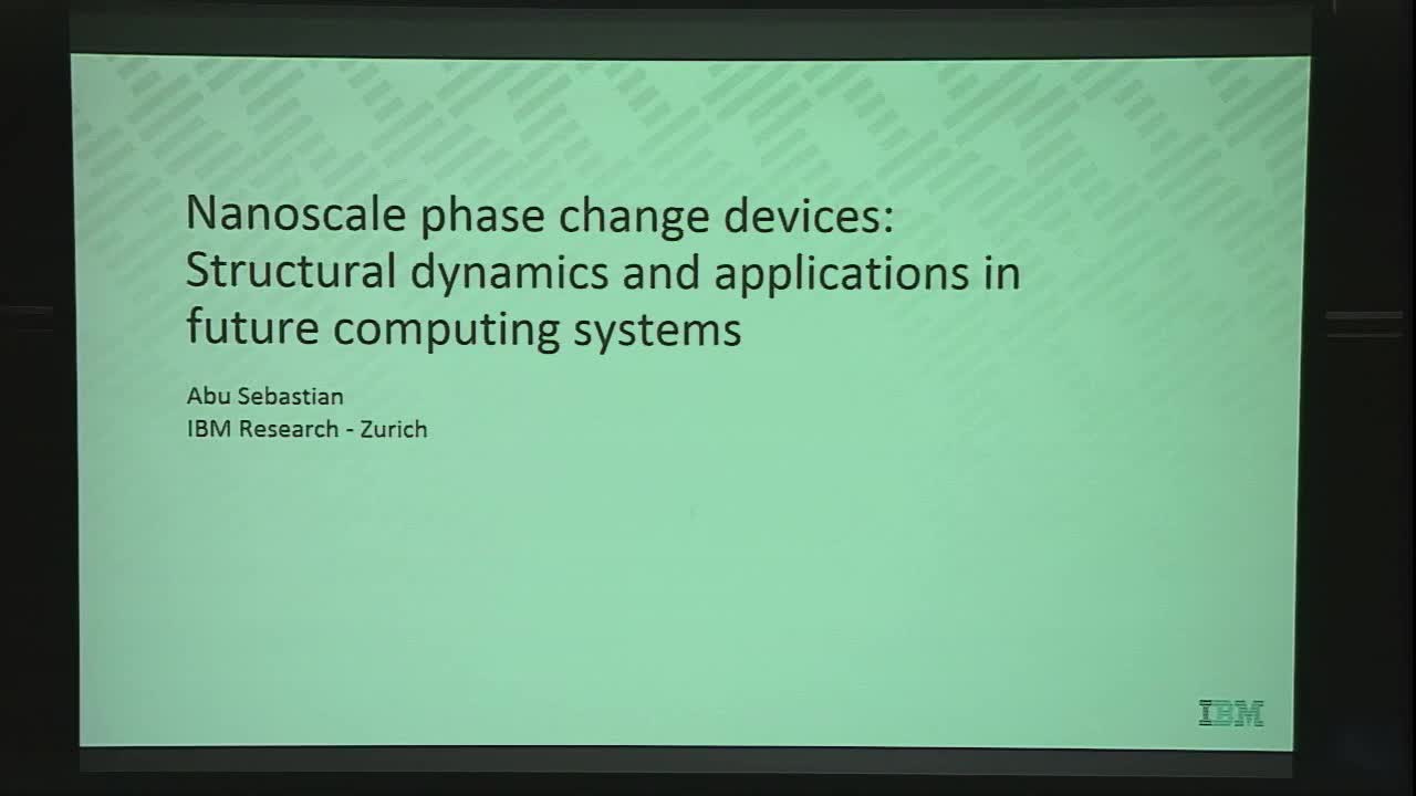 Nanoscale Phase-change Devices: Structural Dynamics and Applications in Future Computing Systems Thumbnail
