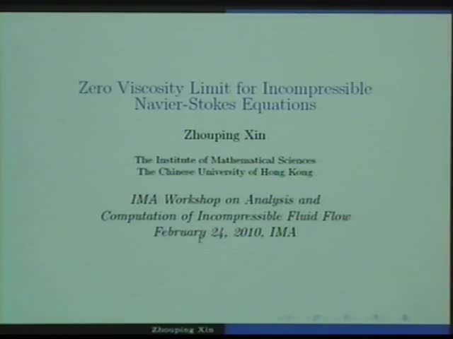 Zero viscosity limit for incompressible Navier-Stokes
equations Thumbnail