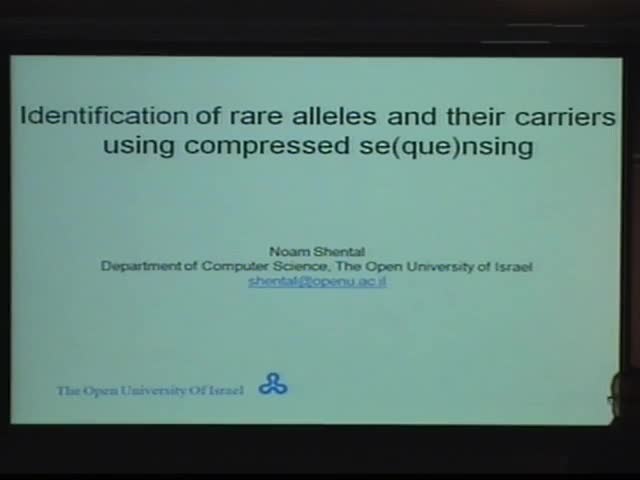 Identification of rare alleles and their carriers using compressed se(que)nsing Thumbnail