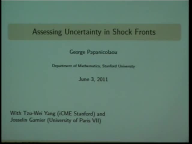 Uncertainty quantification of shock interactions with complex environments Thumbnail