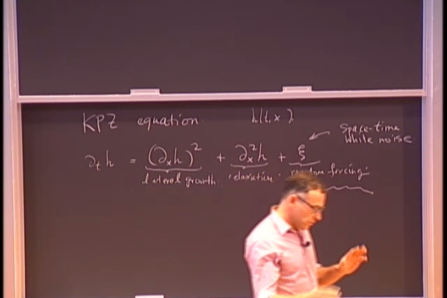 The Kardar-Parisi-Zhang equation and universality class Thumbnail