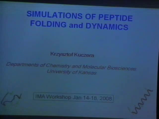Simulations of Peptide Folding and Dynamics Thumbnail