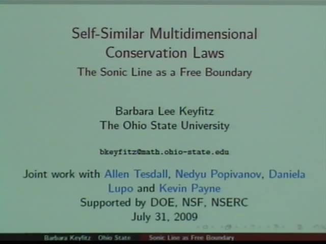 The sonic line as a free boundary:  Stability under
perturbations Thumbnail