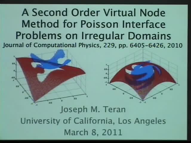 A Second Order Virtual Node Algorithm for Poisson Interface Problems on Irregular Domains Thumbnail