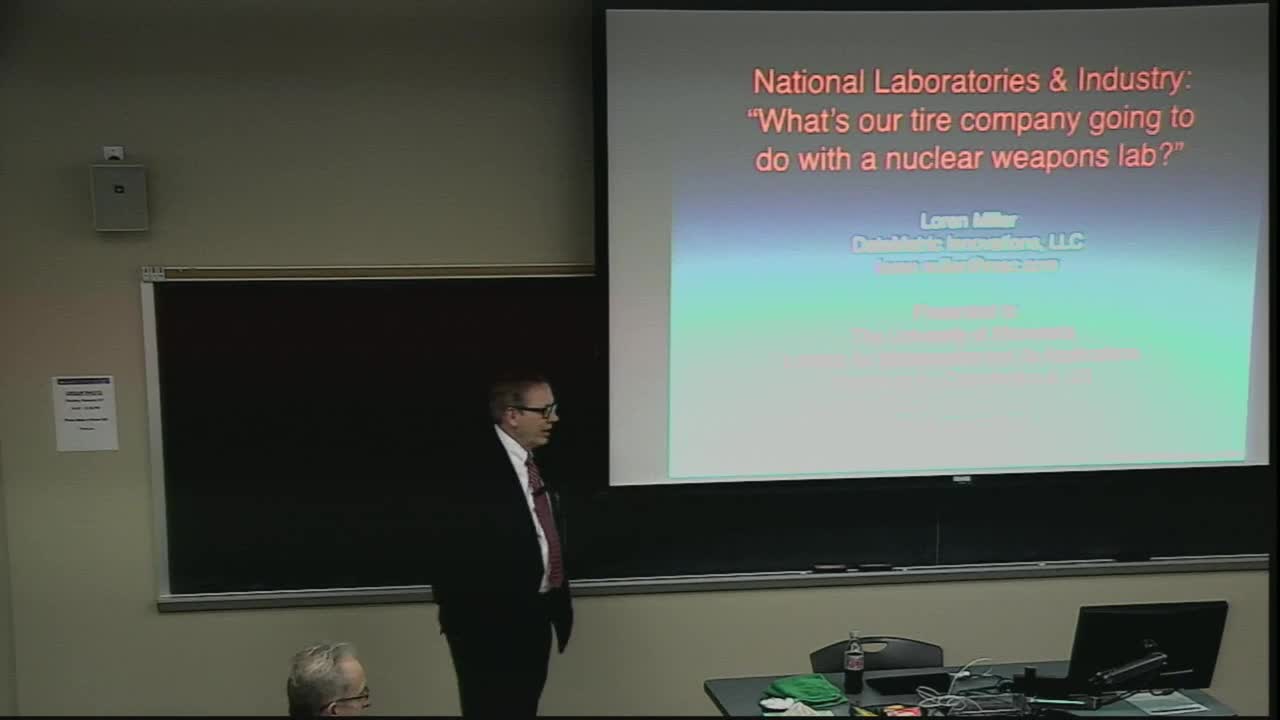 National Laboratories & Industry: “What’s our tire company going to do with a nuclear weapons lab?” Thumbnail