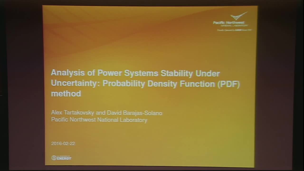 Analysis of the Power System Stability Under Uncertainty Thumbnail