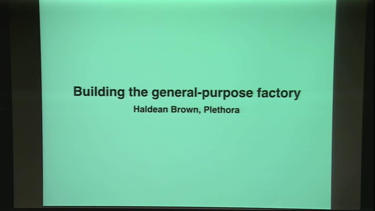 Building the General-purpose Factory Thumbnail